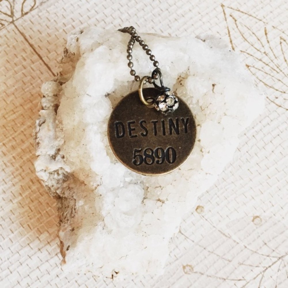 destiny •• soul mantra necklace